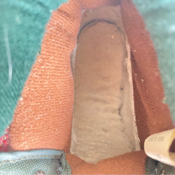 Womens Leather Duck Boots Rubber Size 7 Black Brown Lace up Thermolite Smiths - Picture 7 of 16